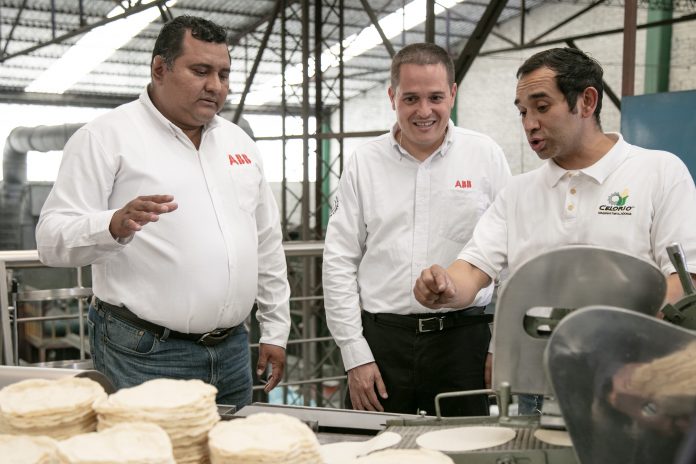 La producción de tortillas de manera segura, confiable y eficiente se ha logrado gracias a la solución de Mo-tion de ABB México.
